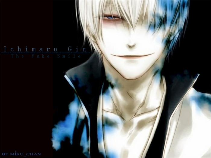 Ichimaru Gin from Bleach The Fake Smile