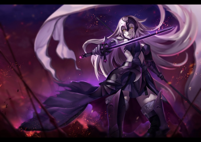 Jeanne d'Arc from Fate Series