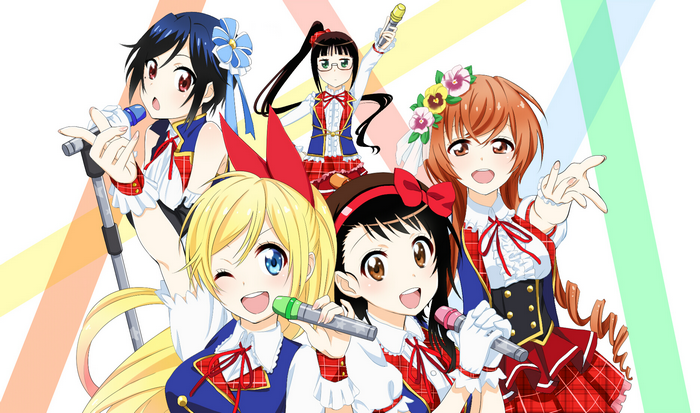 Five girls from Nisekoi singing