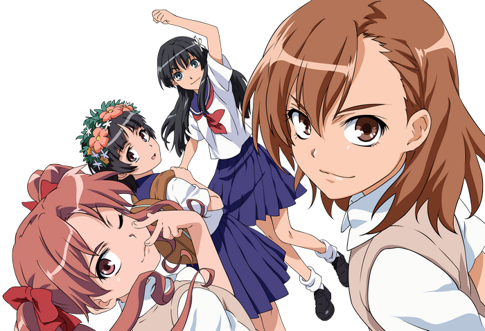 Mikoto Misaka and friends
