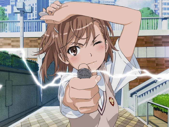 Mikoto Misaka from A Certain Magical Index