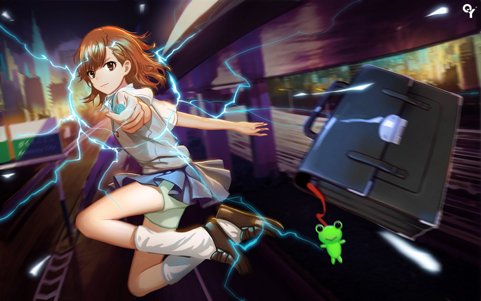 Mikoto Misaka from A Certain Magical Index