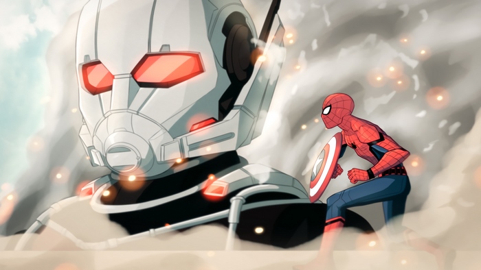 Ant-Man and Spider-Man from Marvel