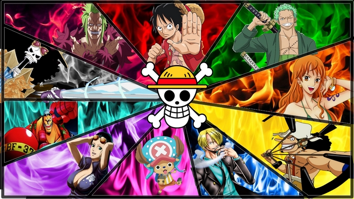 One Piece Characters Montage