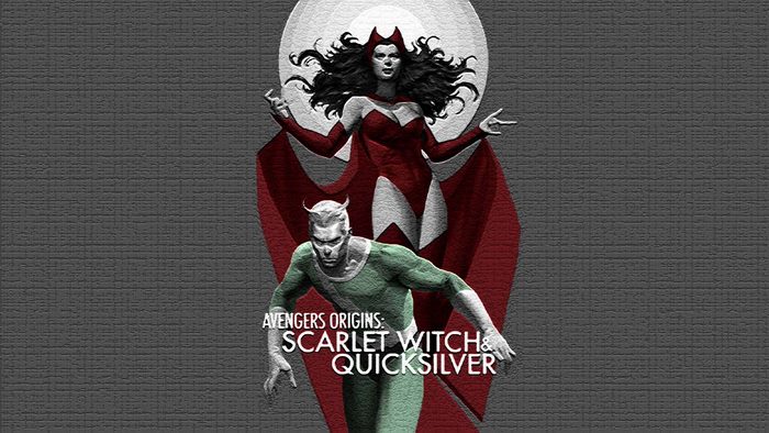 Scarlet Witch and Quicksilver from Avengers Origins