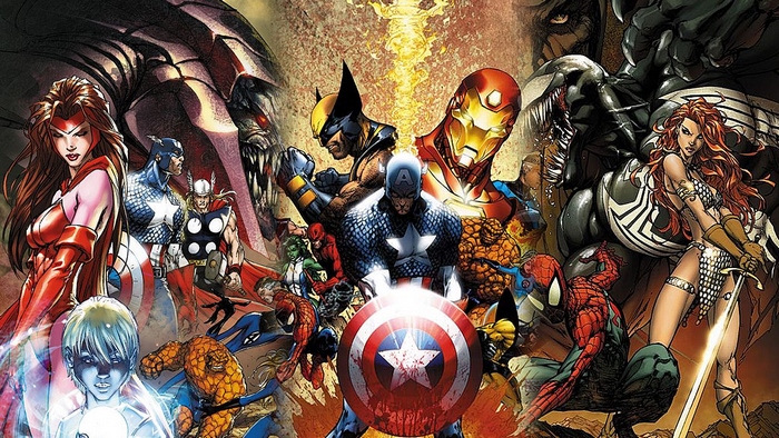 Marvel Superheroes and Villains