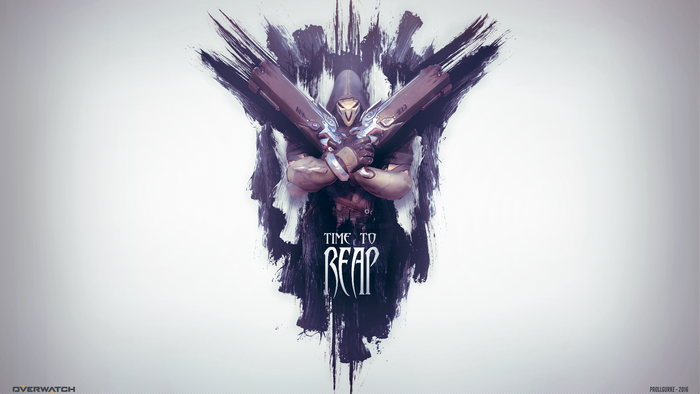 Reaper from Overwatch with guns