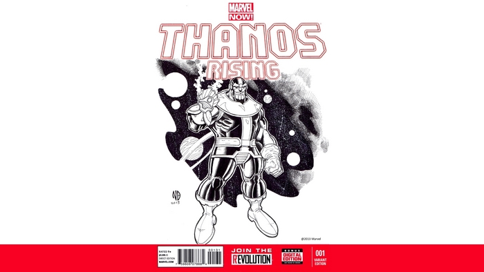 Thanos Rising 001 Variant Edition Comic Cover