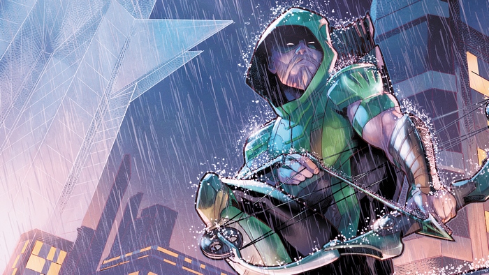Green Arrow in the Rain