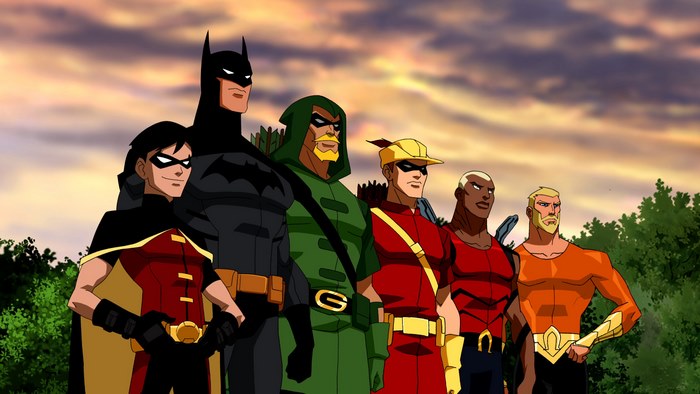 Justice League from Young Justice