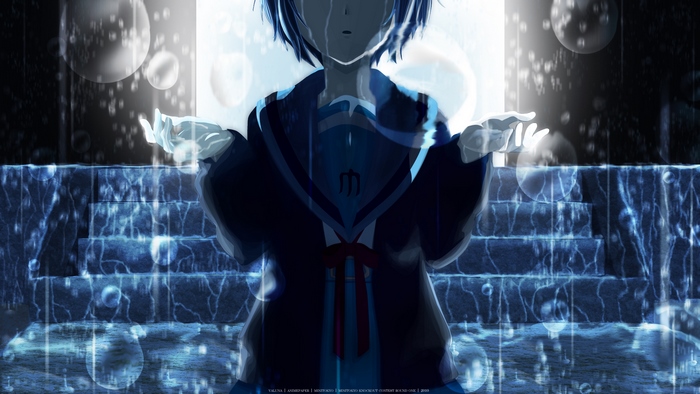 Yuki Nagato in the Rain