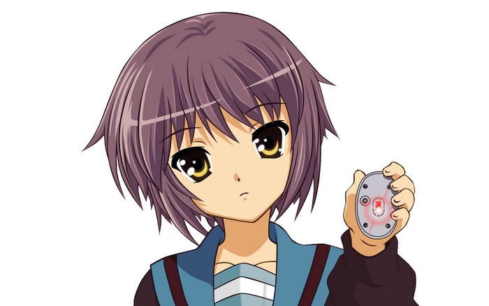 Yuki Nagato from The Melancholy of Haruhi Suzumiya