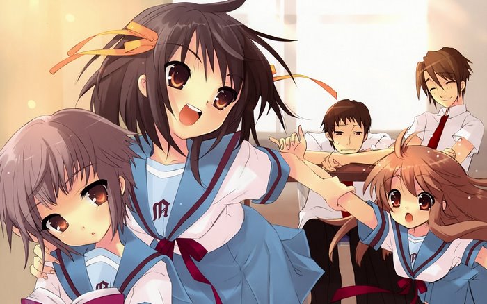 The Melancholy of Haruhi Suzumiya characters