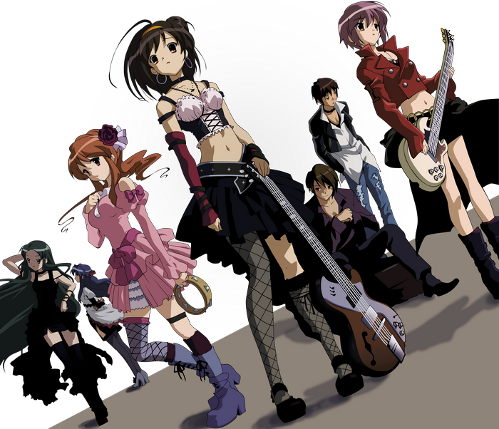 The Melancholy of Haruhi Suzumiya characters