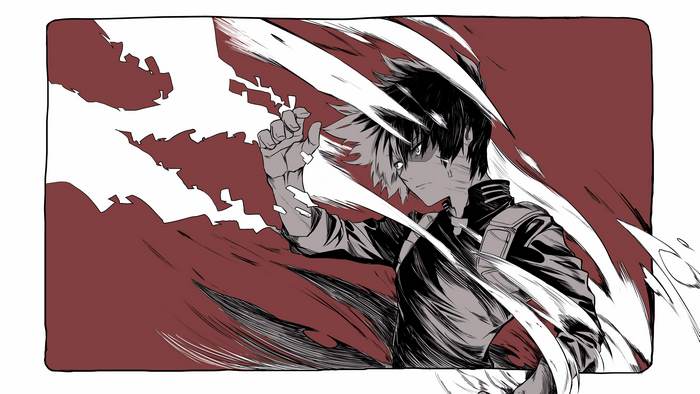 Shoto Todoroki from My Hero Academia