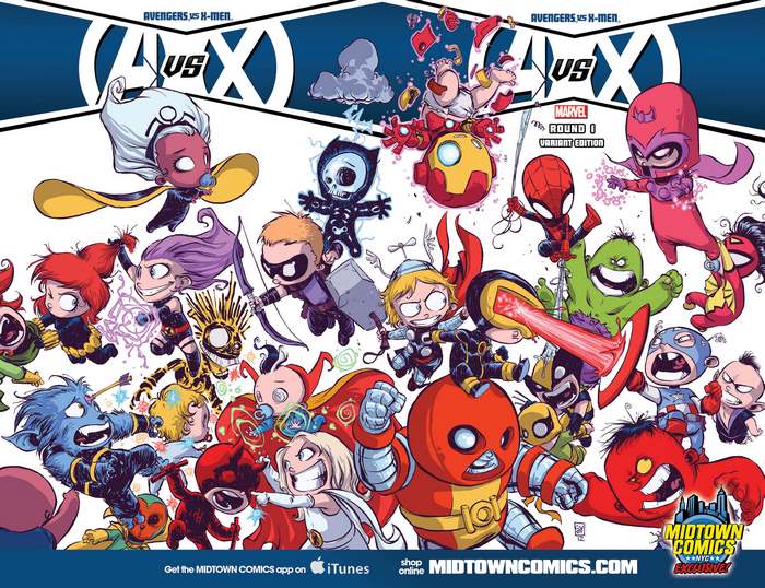 Avengers vs. X-Men Chibi Characters