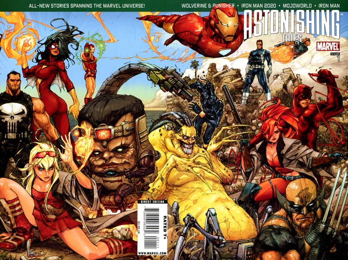 Astonishing Tales Marvel Comic Cover