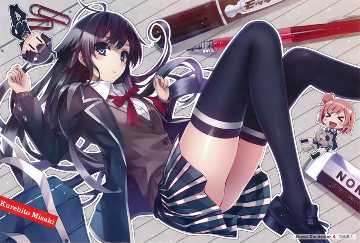 Yukinoshita Yukino from Yahari Ore no Seishun Love Comedy wa Machigatteiru.