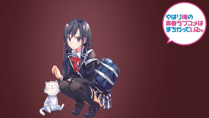 Yukino Yukinoshita from My Teen Romantic Comedy SNAFU