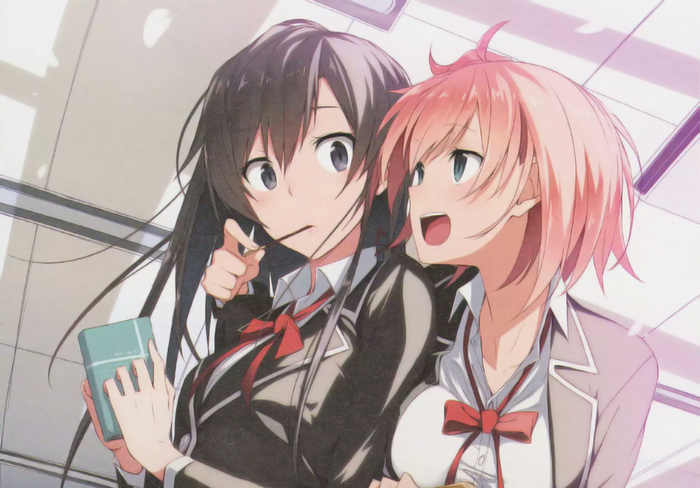 Yukinoshita and Yui from My Teen Romantic Comedy SNAFU