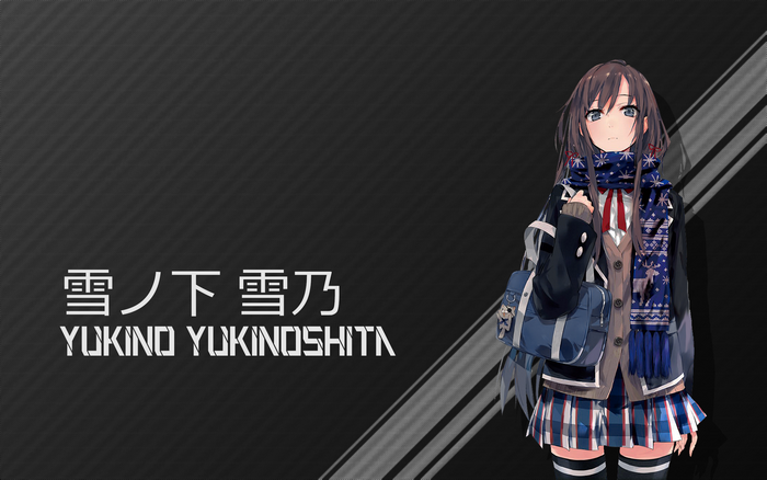 Yukino Yukinoshita Anime Character