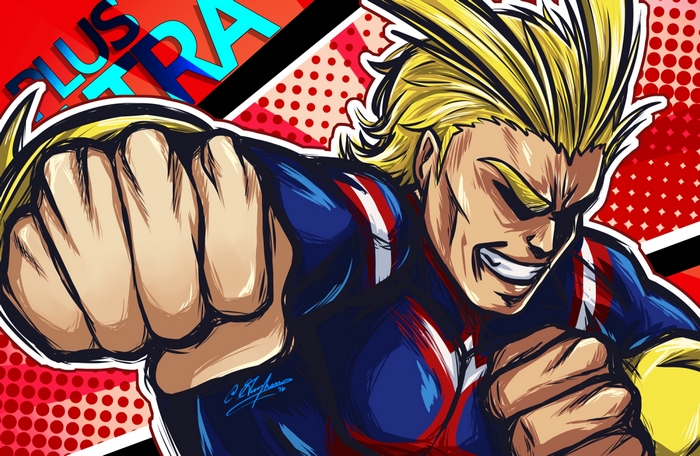 All Might from My Hero Academia