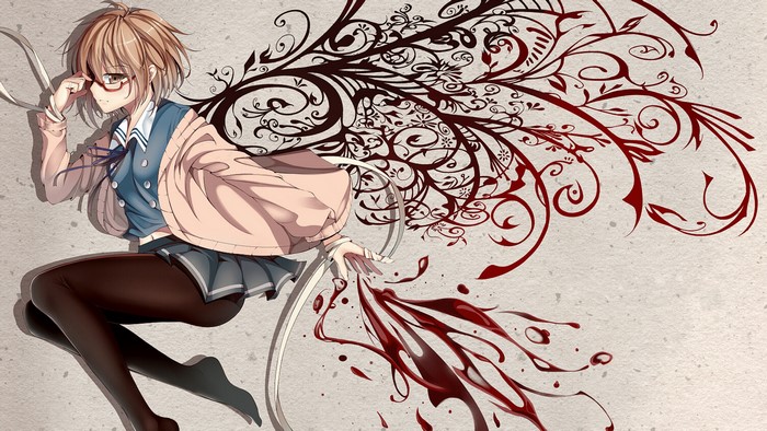 Mirai Kuriyama from Beyond the Boundary