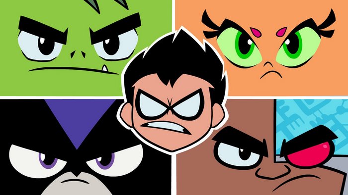 Teen Titans Go! characters close-up