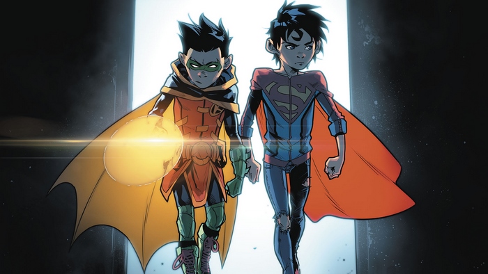 Robin and Superboy from DC Comics