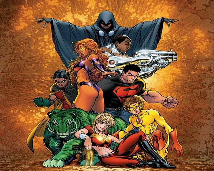 Teen Titans from DC Comics