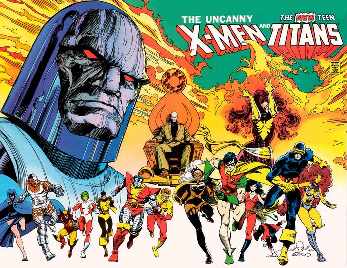 Darkseid, X-Men, and Teen Titans