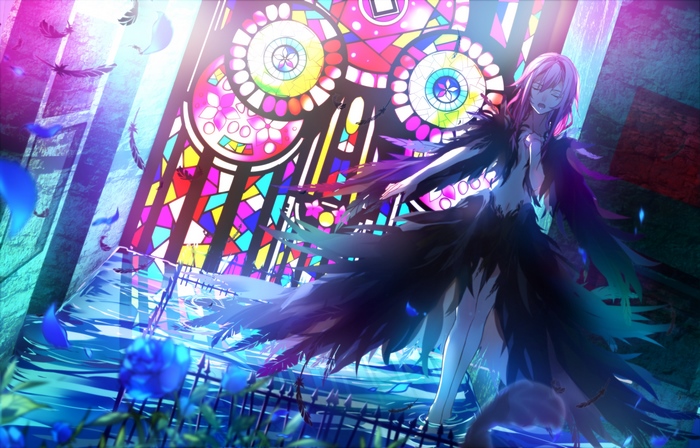 Inori Yuzuriha from Guilty Crown