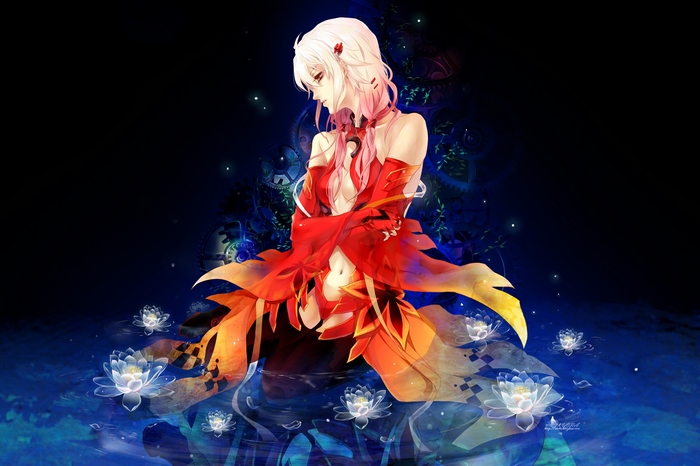 Inori Yuzuriha from Guilty Crown