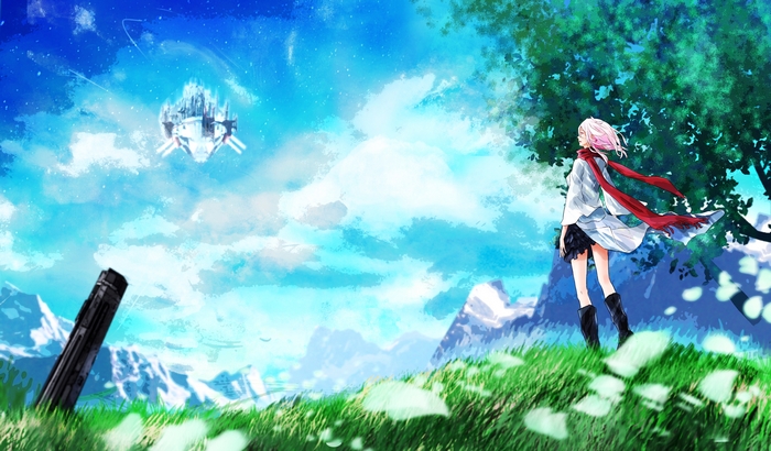 Inori Yuzuriha from Guilty Crown