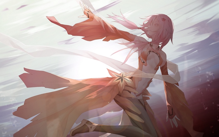 Inori Yuzuriha from Guilty Crown