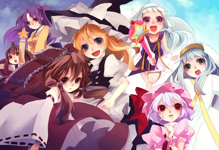 Touhou Project characters
