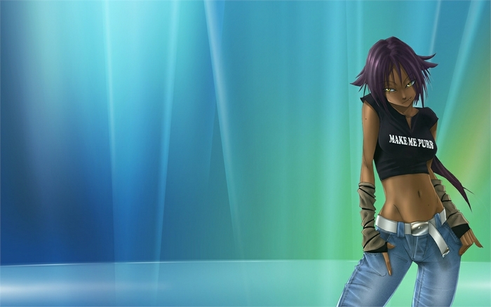 Yoruichi Shihouin from Bleach