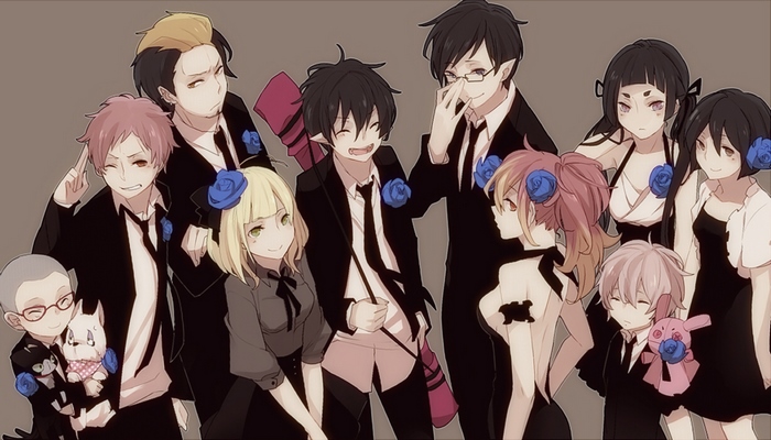 Group of characters from Blue Exorcist