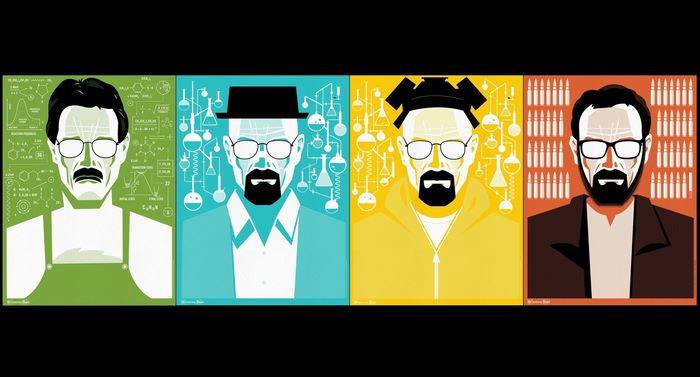 Walter White from Breaking Bad character evolution
