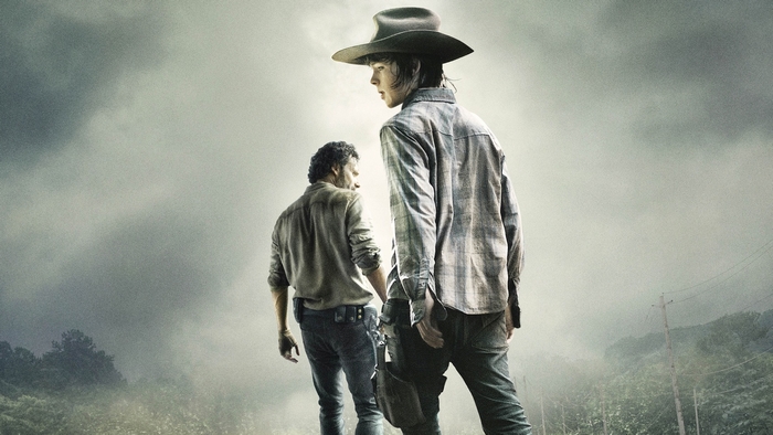Rick and Carl Grimes from The Walking Dead