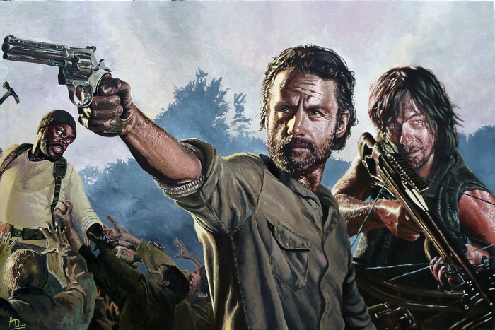 Rick Grimes and Daryl Dixon from The Walking Dead