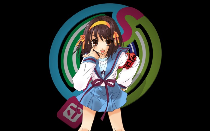 Haruhi Suzumiya from The Melancholy of Haruhi Suzumiya