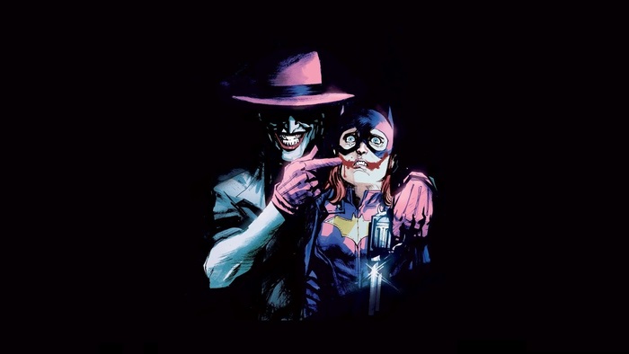 The Joker and Batgirl