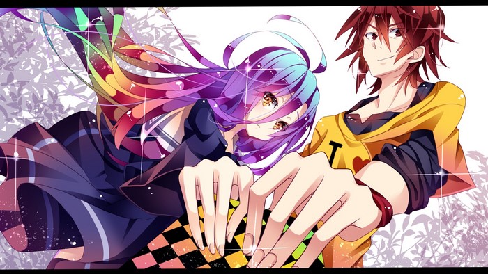 Sora and Shiro from No Game No Life