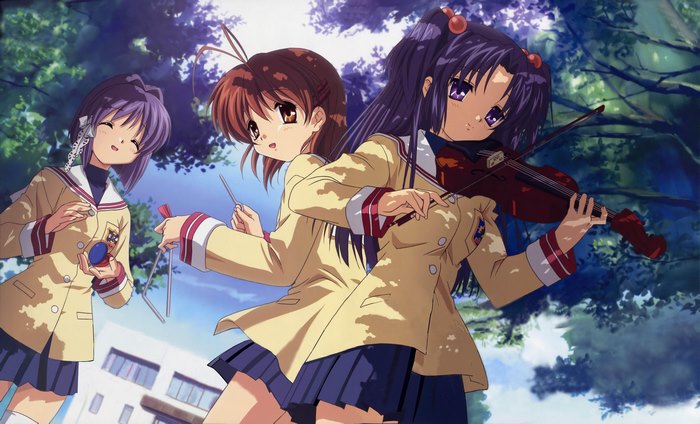 Kotomi Ichinose and friends playing music