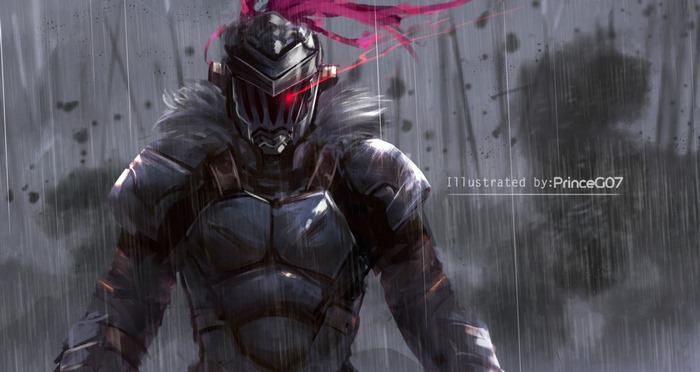 Goblin Slayer in the Rain