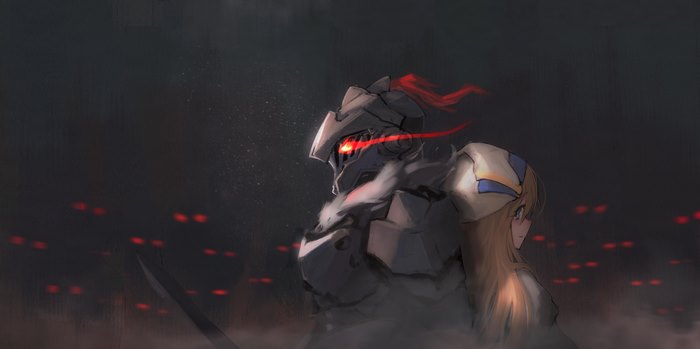 Goblin Slayer and Priestess