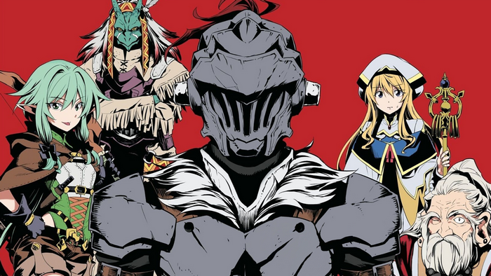 Goblin Slayer and companions