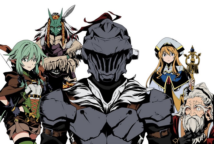 Goblin Slayer and companions