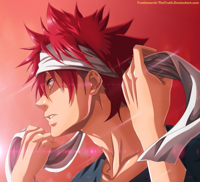 Sōma Yukihira from Food Wars!